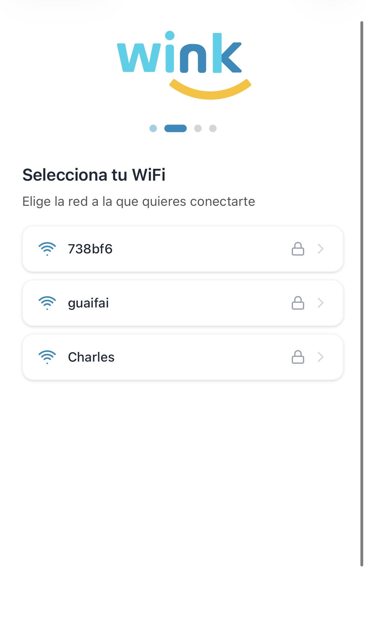 Captive portal — Wi-Fi network list